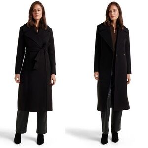 Ever New Black Long Coat